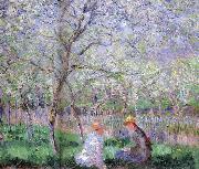 Claude Monet Springtime china oil painting reproduction